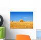 Field and Bales Hay Wall Decal