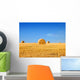 Field and Bales Hay Wall Decal