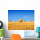 Field and Bales Hay Wall Decal