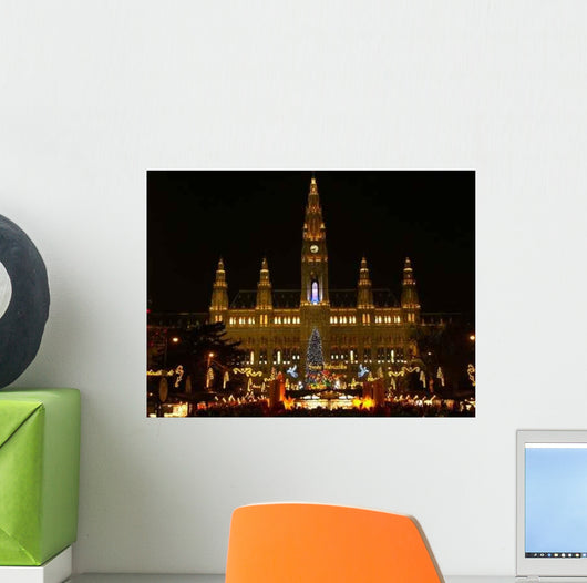Rathaus Wien City Hall Wall Decal
