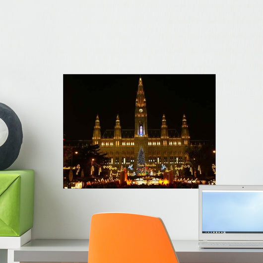 Rathaus Wien City Hall Wall Decal