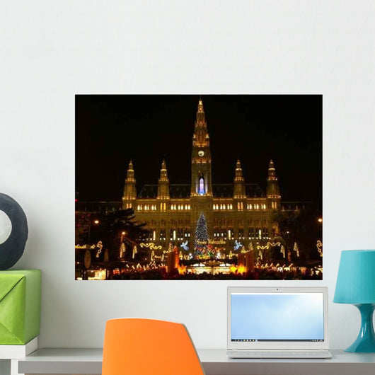 Rathaus Wien City Hall Wall Decal