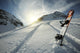 Snowboard in Mountains Wall Mural