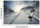 Snowboard in Mountains Wall Mural