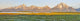 The Tetons from Jackson Lake Lodge Wall Mural