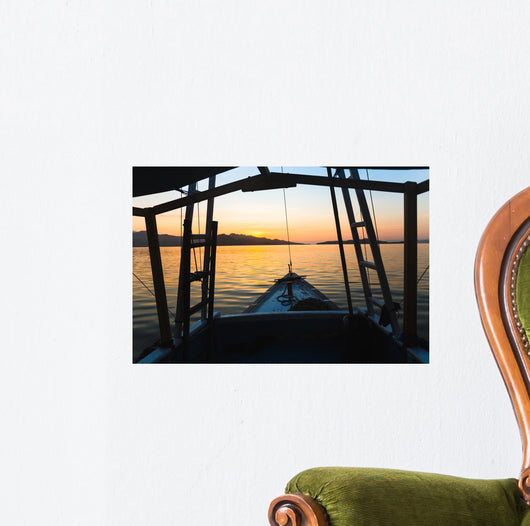 Sunrise in Komodo national park Wall Mural