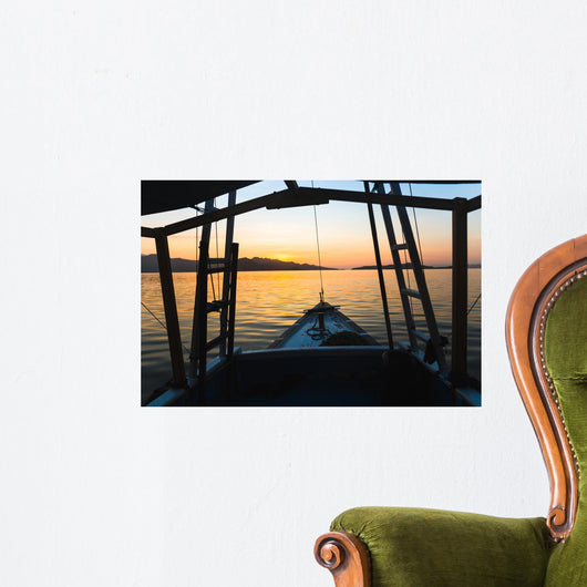 Sunrise in Komodo national park Wall Mural