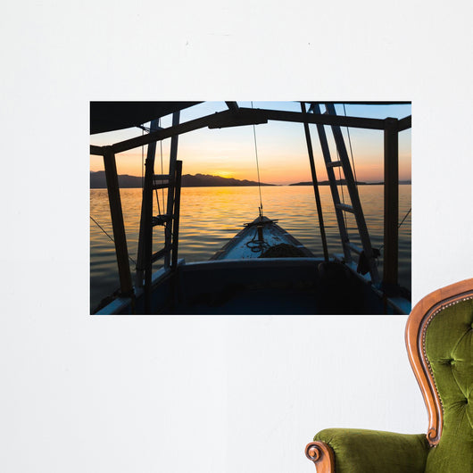Sunrise in Komodo national park Wall Mural