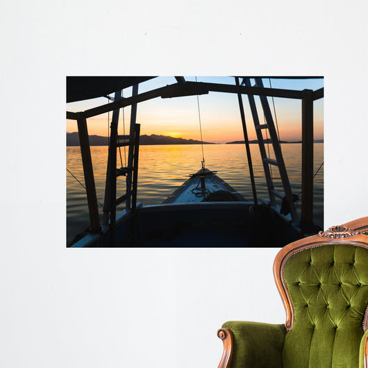 Sunrise in Komodo national park Wall Mural