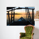 Sunrise in Komodo national park Wall Mural