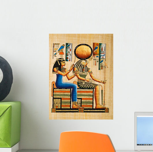 Egyptian Papyrus Showing Gods Wall Decal