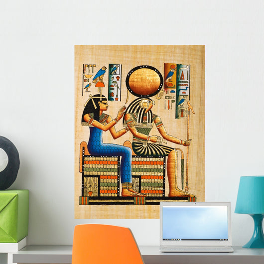 Egyptian Papyrus Showing Gods Wall Decal