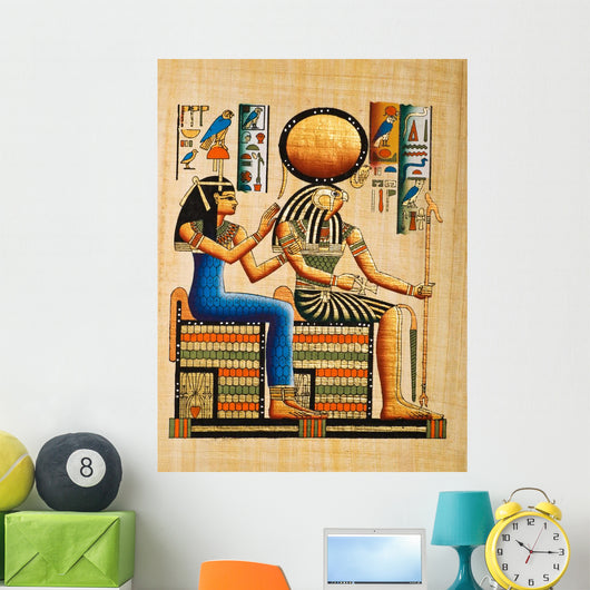 Egyptian Papyrus Showing Gods Wall Decal