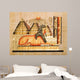 Egyptian Papyrus Showing Sphinx Wall Decal