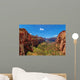 colorful landscape from zion national park utah Wall Mural