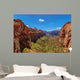 colorful landscape from zion national park utah Wall Mural