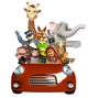 Joyriding Zoo Animals Wall Decal