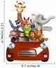 Joyriding Zoo Animals Wall Decal
