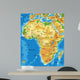 Africa-physical Map Wall Decal