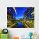 Woodlands Texas Night Wall Decal
