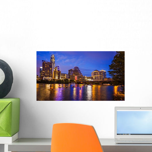 Austin Texas Downtown Skyline Wall Decal