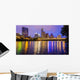 Austin Texas Skyline at Night Wall Decal