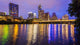 Austin Texas Skyline at Night Wall Decal