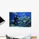 Diver Wall Decal Design 2