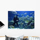 Diver Wall Decal Design 2