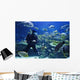 Diver Wall Decal Design 2