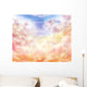 Impressionist Clouds Wall Mural