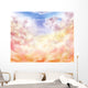 Impressionist Clouds Wall Mural