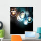 Round Bulb Wall Decal