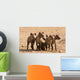 Pack of Hyenas Wall Mural