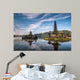 View od a Temple at Bali Indonesia Wall Mural