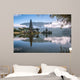 View od a Temple at Bali Indonesia Wall Mural