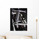 Chrome Coil Wall Mural