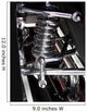 Chrome Coil Wall Mural