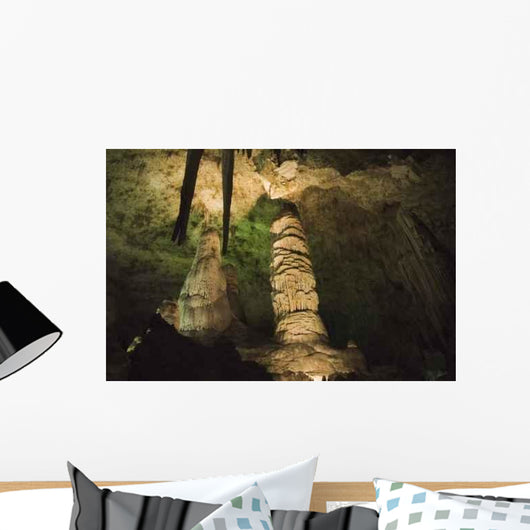 Stalactites and Stalagmites Wall Decal