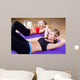 Girls Doing Sit-ups Wall Decal