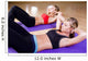 Girls Doing Sit-ups Wall Decal