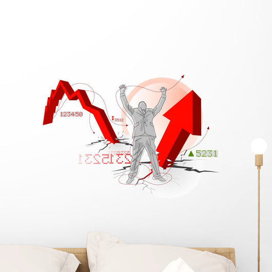 Global Economic Recovery Wall Decal