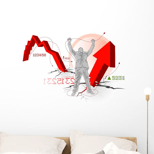 Global Economic Recovery Wall Decal