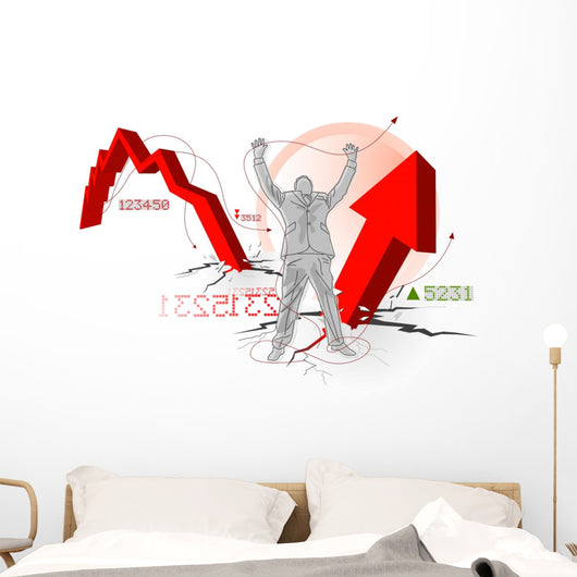 Global Economic Recovery Wall Decal