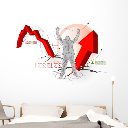 Global Economic Recovery Wall Decal
