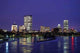 Winter Boston Skyline Wall Decal