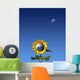 Sunflower World with Lune Wall Decal