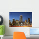 Fort Worth Downtown Night Wall Decal