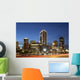 Fort Worth Downtown Night Wall Decal