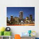 Fort Worth Downtown Night Wall Decal